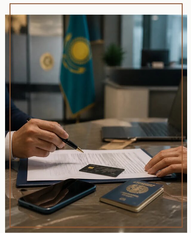 Открытие счета и банковской карты в Казахстане в Братске